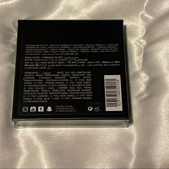 Huda Beauty Obsessions Eyeshadow Palette - Coral - Picture 3 of 5